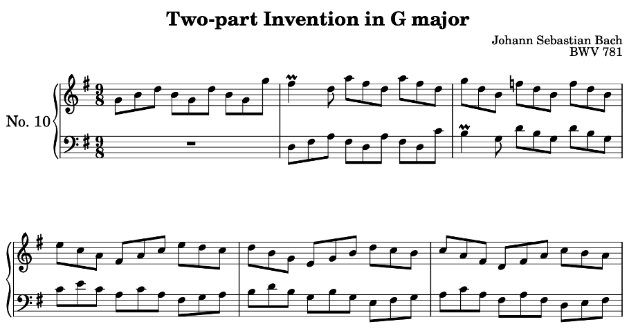 Bach Invention